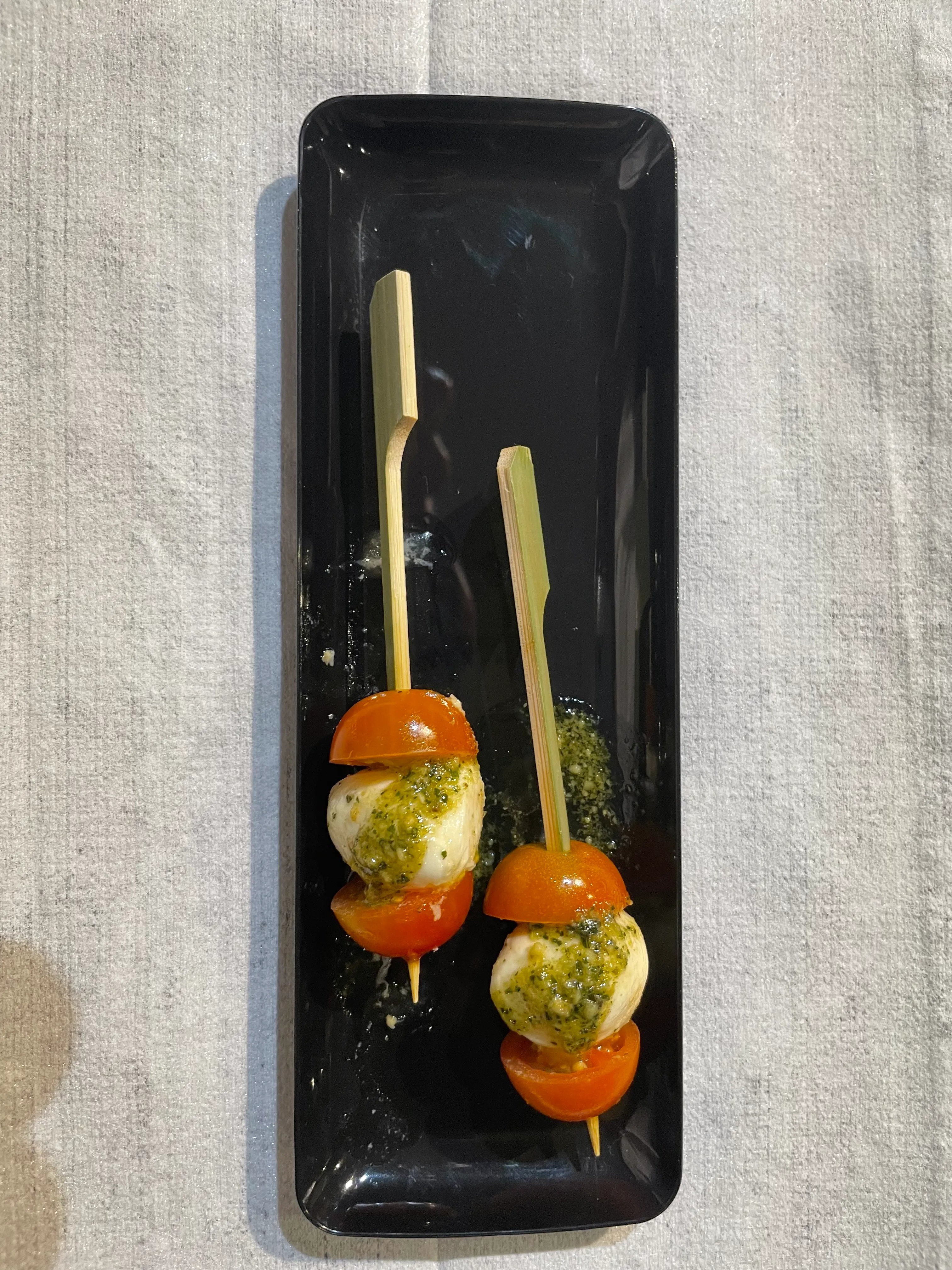 Kleine warme bereiding voor een evenement