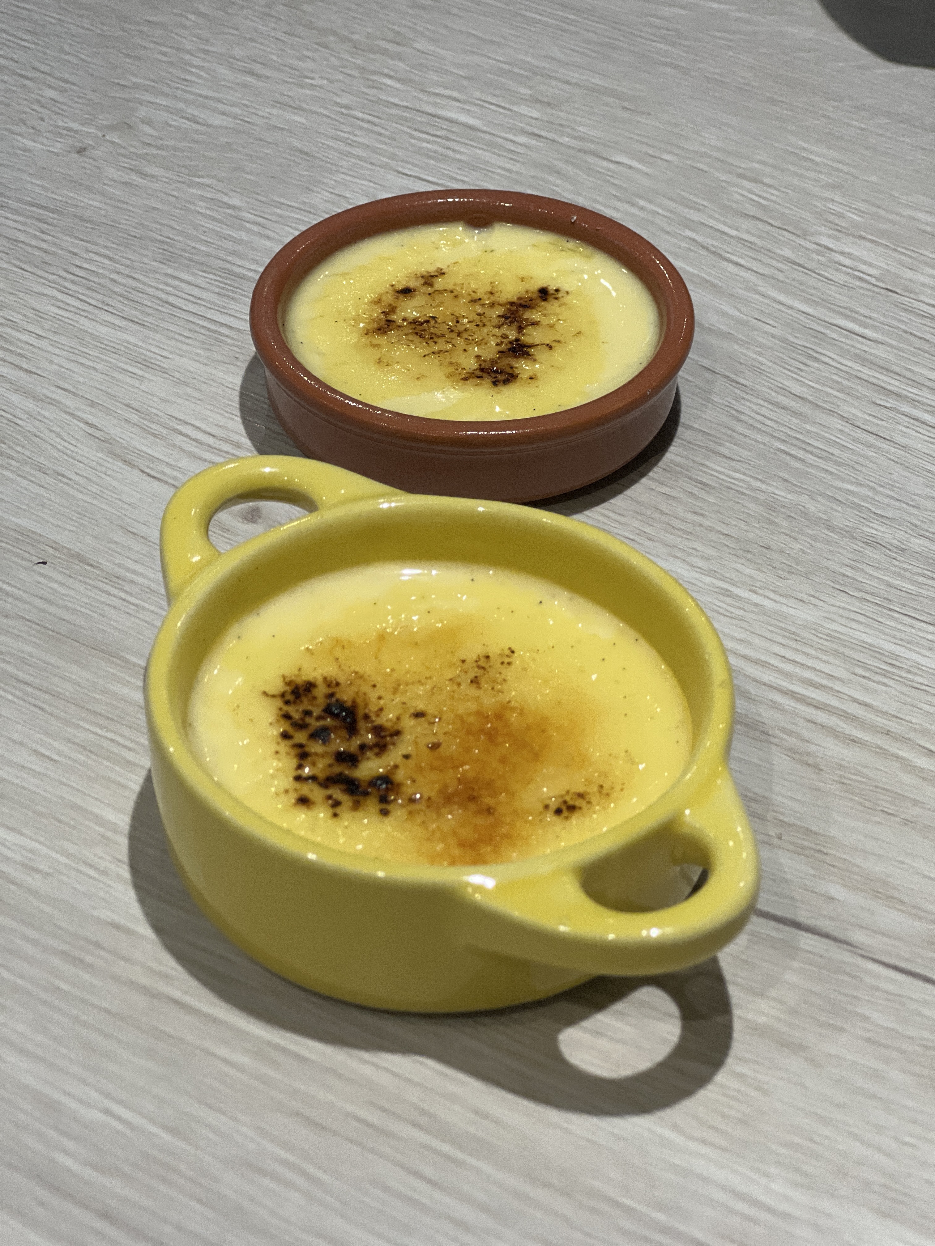 Huisgemaakte crème brûlée van Kimenoli